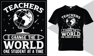 Teacher and education quote t-shirt design.