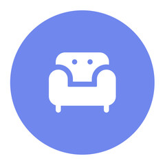 armchair icon for illustration