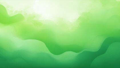 Obraz premium beautiful watercolor abstract gradient in light green colors