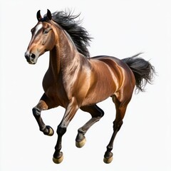 Obraz premium Horse running transparent PNG