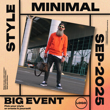 Modern Poster Square 04