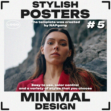 Modern Poster Square 05