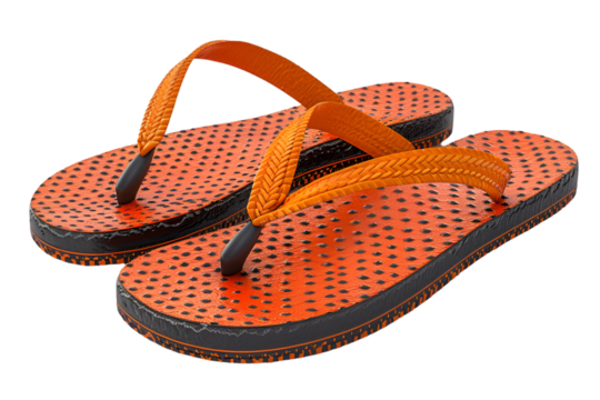 Sandals Mockup Isolated on Transparent Background