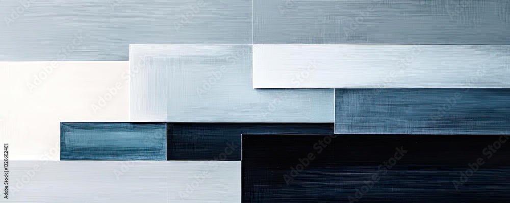 Poster minimalist graphic design abstract background idea. a modern abstract artwork featuring layered shad