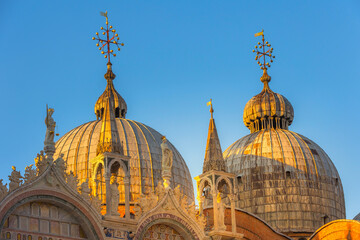 Fototapeta premium Basilica San Marco close-up, Venice, Italy