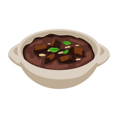 Indonesian Food Illustration