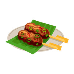 Indonesian Food Illustration