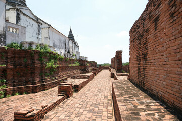 Outdoor ruins of Nakhon Luang Castle, Ayutthaya