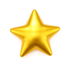 Golden Star Icon &ndash; Symbol of Achievement and Excellence