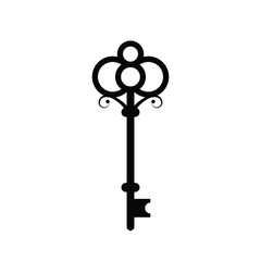 Antique Door Key Icon