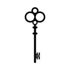 Antique Door Key Icon
