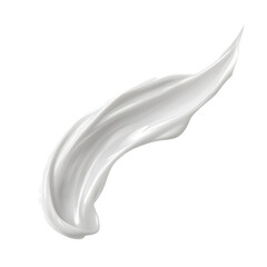 Luxurious and lightweight skincare cream with a whipped hydrating texture and natural radiant shine beautifully detailed and elegantly floating on a transparent background showcasing its pure