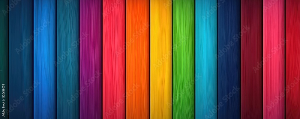 Aufkleber vibrant color art abstract background idea. vibrant and colorful abstract background with stripes in
