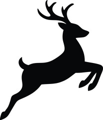 deer silhouette vector