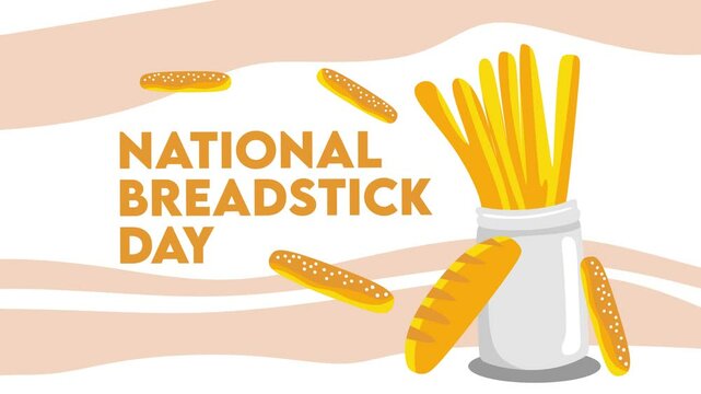 Happy National Breadstick Day with delicious breadsticks