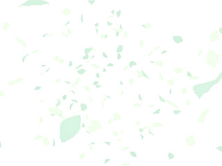 舞う葉っぱ透過背景