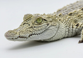 Naklejka premium Crocodile Scale Detail