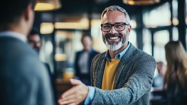 New employee joining team