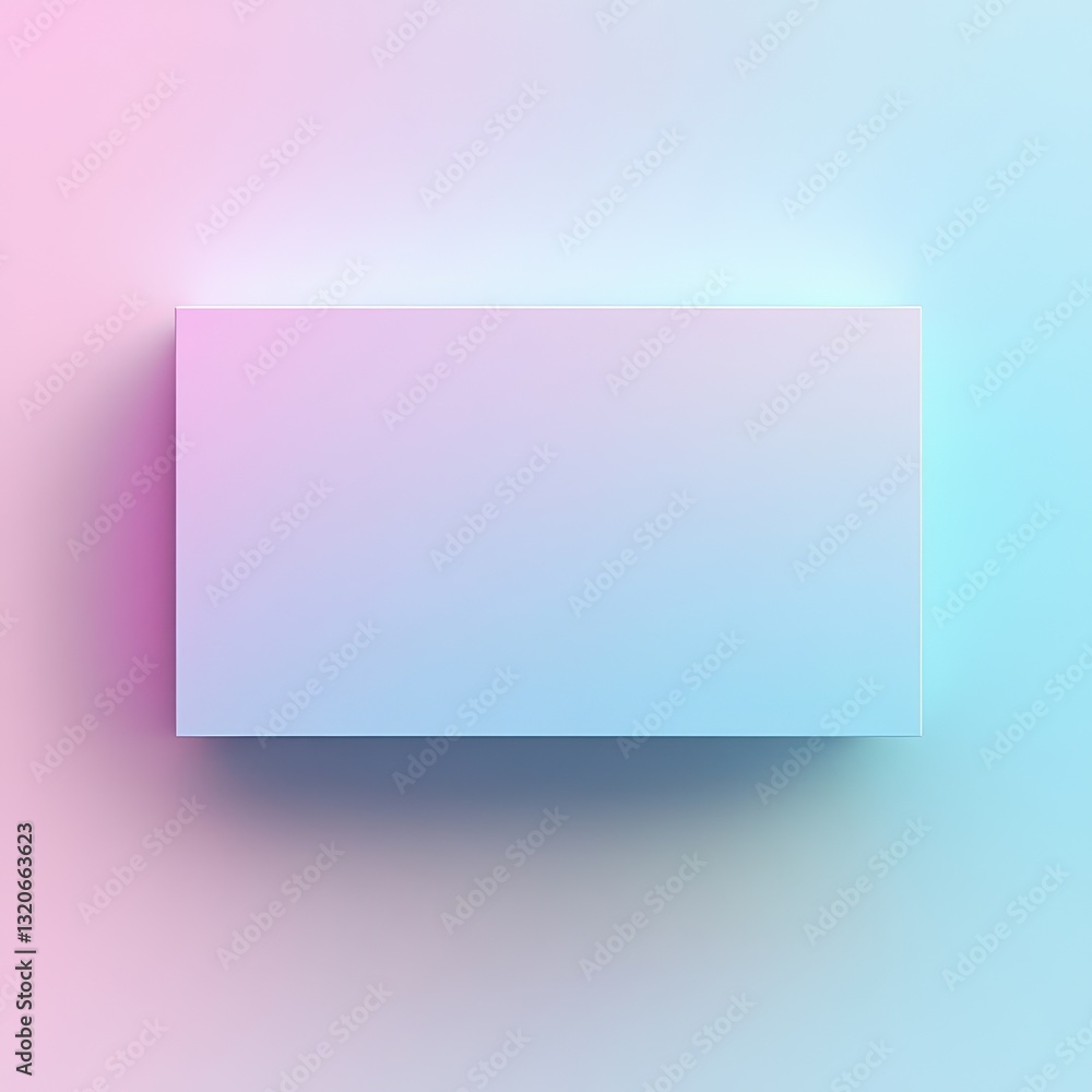Poster soft pastel gradient background gives a tranquil and soothing ambiance for creative design projects 