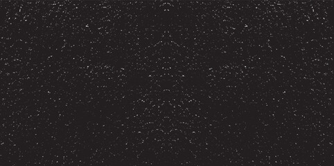 Speckled black vector background, grainy texture.  Dark, abstract pattern.  Subtle noise effect.  Monochrome, versatile graphic.  Perfect for overlays, dark mode designs, and creating a textured look.