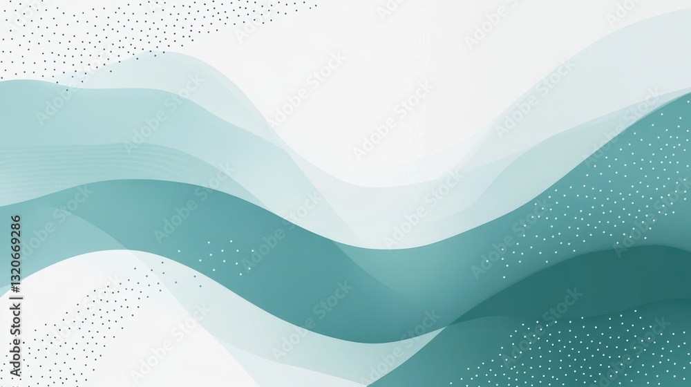 Leinwandbilder abstract gradient created using pencil strokes in muted teal colors for artistic inspiration and des
