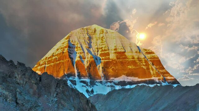 Mount Kailash timelaps video