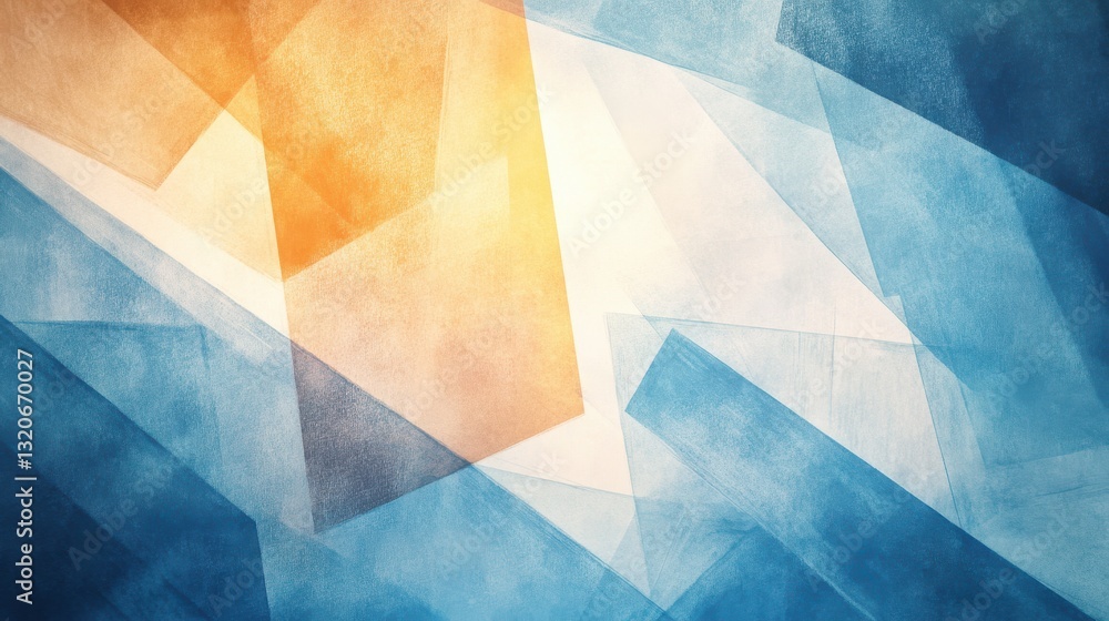 Aufkleber abstract pencil strokes create a vivid composition highlighting contrasts in warm and cool tones acr