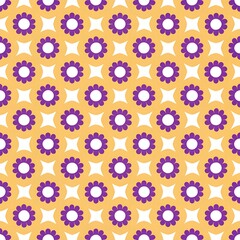 colorful pattern  of various flowers 