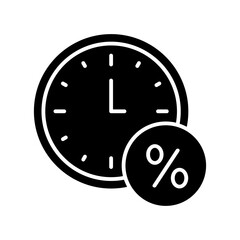 Tax line vector icon. Accounting illustration sign collection. Finance and interest symbol or logo.