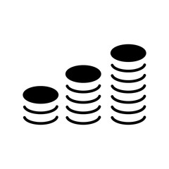 Tax line vector icon. Accounting illustration sign collection. Finance and interest symbol or logo.