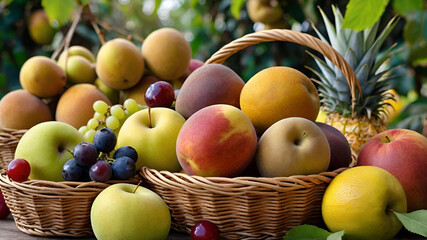 Basket of fruits