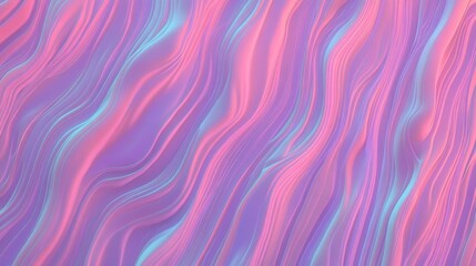 Obraz premium Purple and blue wave pattern with a pinkish hue. The image is abstract and has a futuristic feel to it