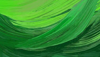 Obraz premium abstract green brush strokes background design
