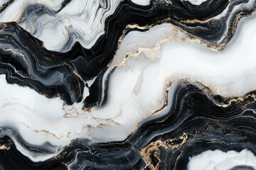 Sophisticated black and white marble texture for high-end design projects, perfect for luxury branding and elegant decor presentations. Ideal for fashion, interior designers, and creatives