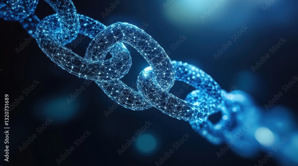 Aufkleber a digital representation of blockchain tokenization securing digital assets and nft ownership