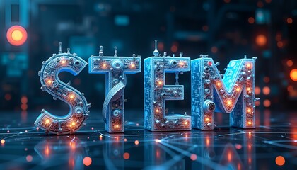 STEM Graffiti Mural