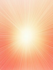 Obraz premium Peach Burst Radiance Energetic Light Warmth Light Streaks Illusion Spring Backdrop Creative Visuals Sunbeam Flare