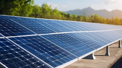 Solar Panels, Green Energy, Renewable Power - Sustainable energy