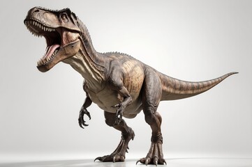  Roaring Digitally Rendered Tyrannosaurus
