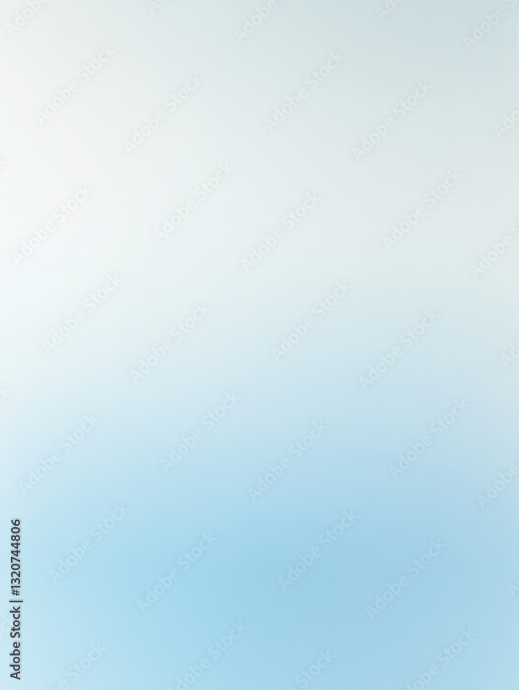Poster soft gradient background subtle blue and white tones for calm atmospheric digital presentation ideas