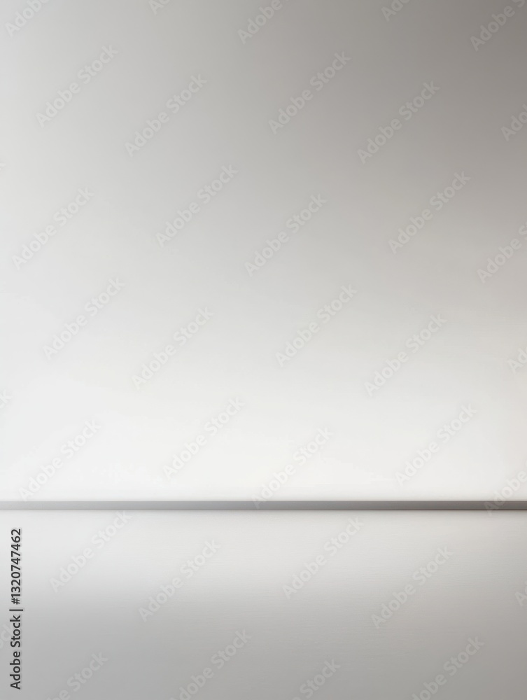 Poster clean minimalist wall with subtle lighting background texture perfect for mockups and product displa