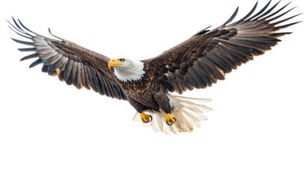 Majestic Bald Eagle in Flight