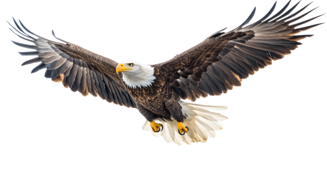 Majestic Bald Eagle in Flight