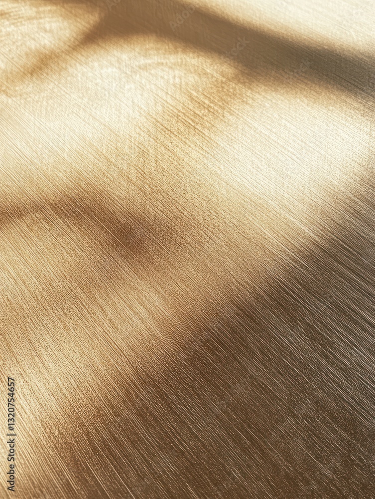 Poster elegant golden texture with abstract shadow adding depth and sophistication in the atmosphere