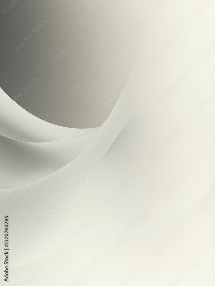 Aufkleber subtle gradient flowing abstract background smooth pastel shades artistic minimal design backdrop