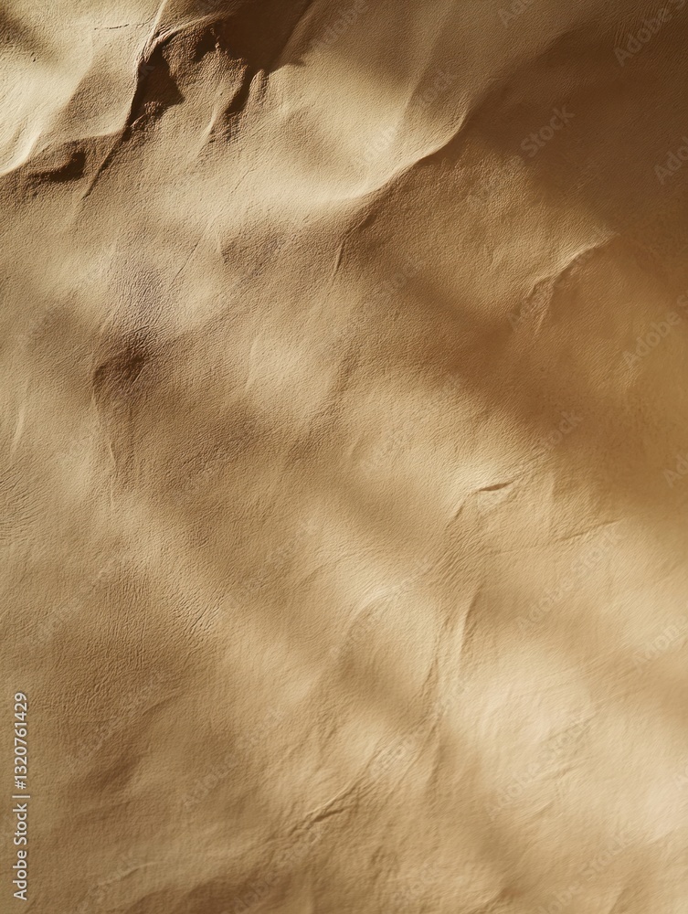 Poster abstract sandy beige background showcasing delicate textures with soft shadows creating a natural ca