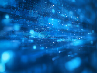 Soft blue background with a clear gradient, creating a modern and sleek abstract wallpaper.