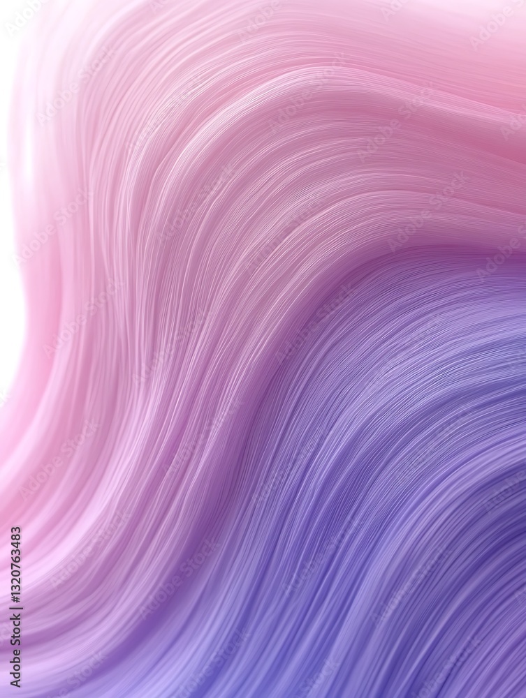 Poster abstract wave gradient background with pastel colors transitions effect
