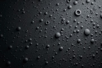 Dark Gray Stone Texture with Abstract Grainy Surface, Minimalist and Raw Aesthetic