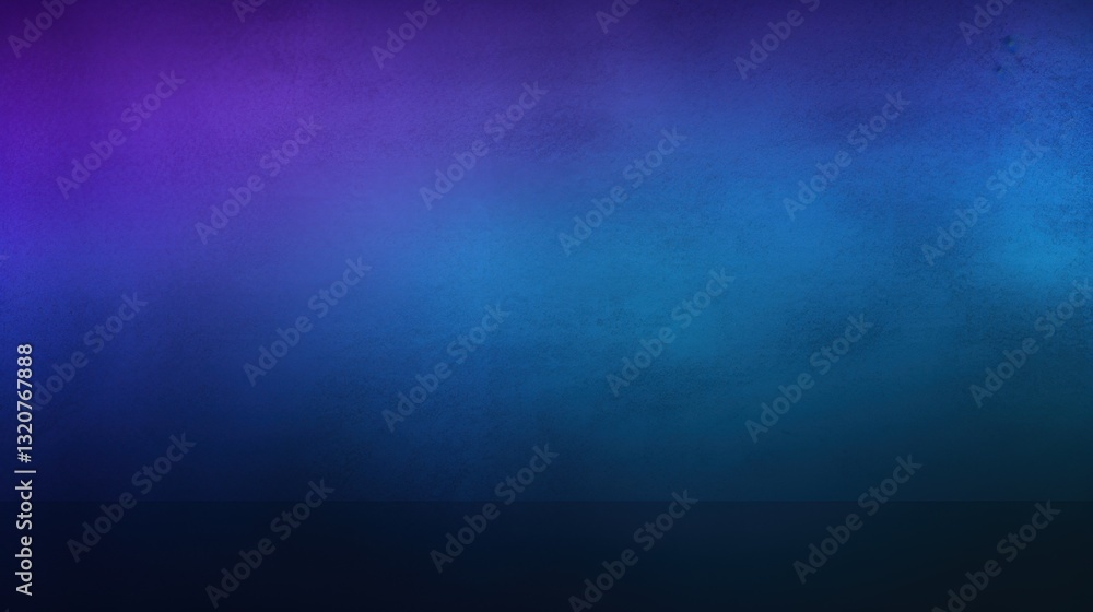 Poster a deep blue-to-purple gradient background with subtle black tones and a soft grainy texture, perfect